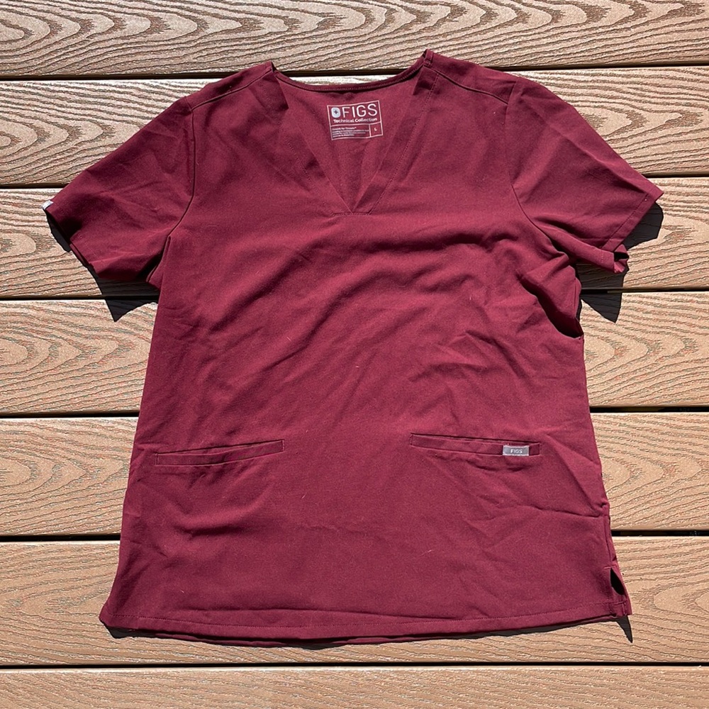 Figs Scrub Top